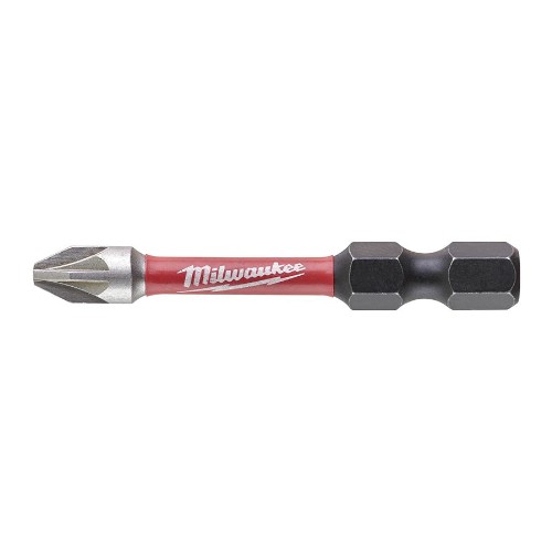 Bits 1/4" PZ MILWAUKEE Shockwave Impact Duty Lång