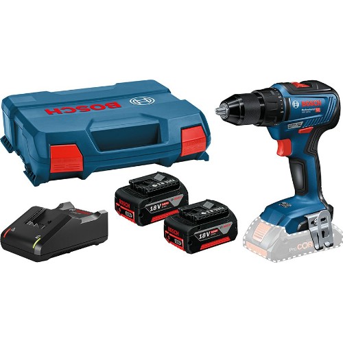 Borrskruvdragare BOSCH GSR 18 V-55 L-Case