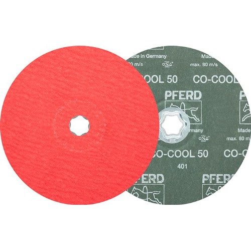 Fiberrondell PFERD CC-FS Keramiskt korn CO-COOL COMBICLICK