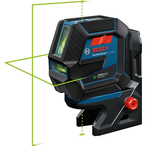 Kors- och punktlaser BOSCH GCL 2-50 G + Stativ BT 150
