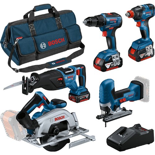 Kombipaket BOSCH GSR/GDX/GST/GKS/GSA 18 V